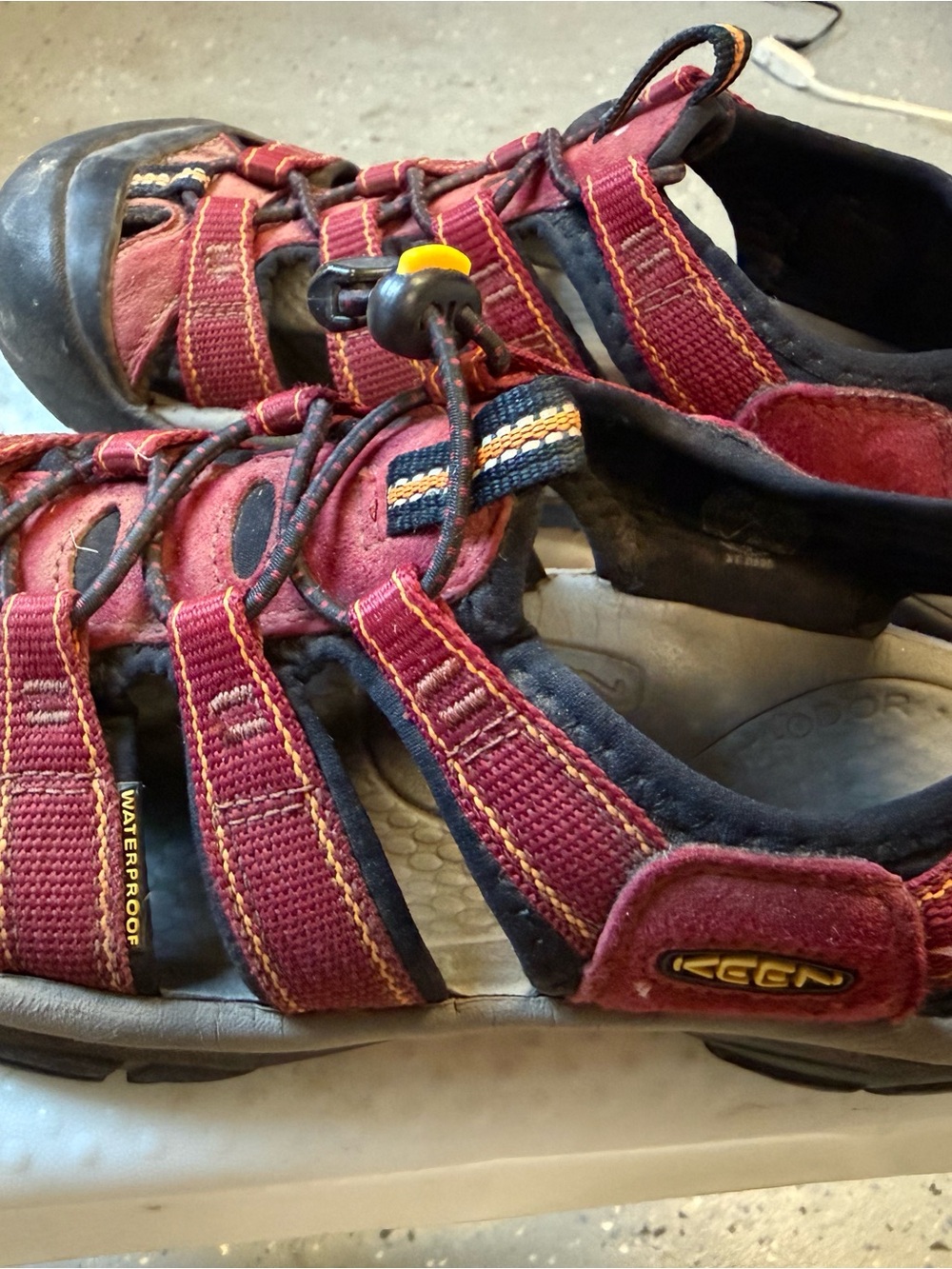 Keen Red Sport Sandals ladies 8